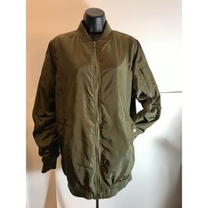 Sadie & Sage women's size S Bomber Flight Jacket